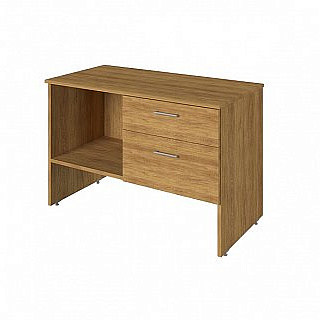 Pablic comfort Р-292 л/пр Тумба приставная "Греденция" с 2 ящиками и нишей 890х450х600