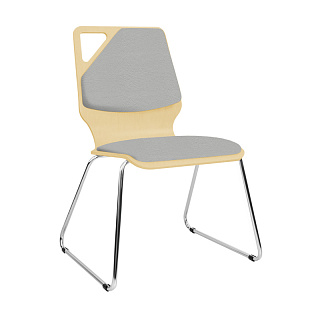 Стул Molly Wood chrome ткань AS цвет любой