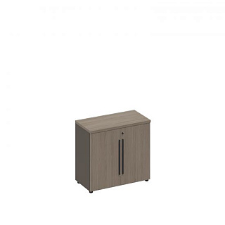 U.rus РС 301 ДЧ/ЛС Шкаф для документов низкий закрытый (91x46x83) Дуб виченца/лава серая