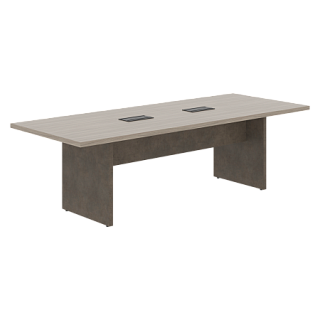 Wood&Stone СФ-531102 Стол для заседаний 2600х1020х760 Дрифтвуд/Бетон Чикаго темный