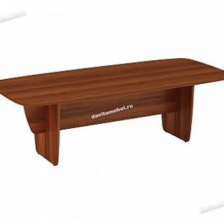 62.72 Стол переговоров 2400х1100х750 Орех пегас