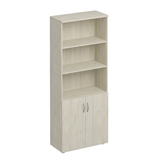 Комфорт К.371 ДШ Шкаф для документов полузакрытый (80x38x200) 