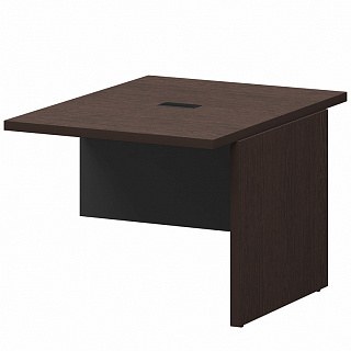 Кортез КZР-32 Модуль переговорного стола 900х1200х750 Дуб венге/Графит