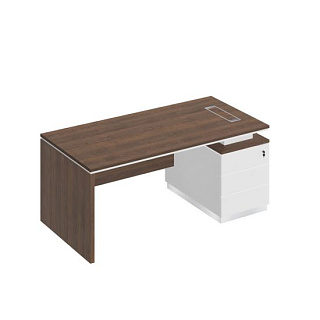 City СИ 109 ДГ БП БП Стол руководителя ДСП опора на опорной тумбе (180x90x75)