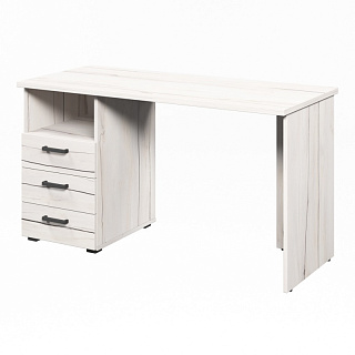 Lemo Стол 1350х590 на опорной тумбе Таксония айвори