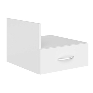 Simple SC-1V.1 Тумба подвесная 407х450х323 Белый