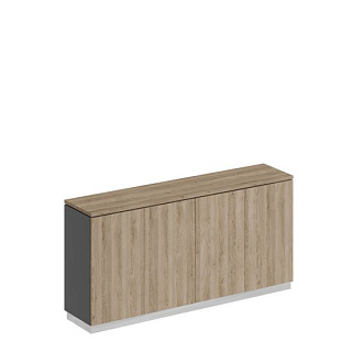 City СИ 323 ДС АР ДС Шкаф для документов закрытый низкий (180x40x88.1)