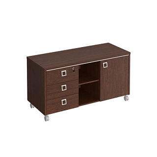 Cosmo КС 264 Тумба для оргтехники с доводчиками (120x50x63.3) Венге виктория