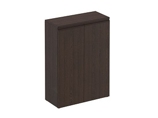 Mark МК 313 Шкаф для документов средний закрытый (90.4x40.4x127) Орех тоскана