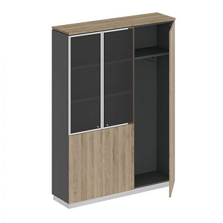 City СИ 310 ДС АР ДС/ХР Шкаф комбинированный с гардеробом (150.2x40x203.4)