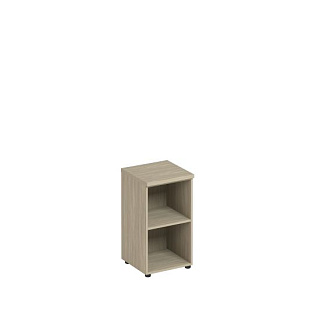 Патриот ПТ 741 Стеллаж узкий низкий (46x46x82) 20* Дуб скандинавский