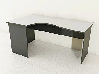 Визит-5 Стол эргономичный 1600*900*750 Серый/Антрацит