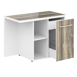 Morris MCRT 1055(L/R) Тумбы 1000х550х750 Дуб Базель/Белый