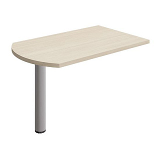 Борн В 303-003 Брифинг-приставка на металлической опоре (80x70x75) Дуб шамони