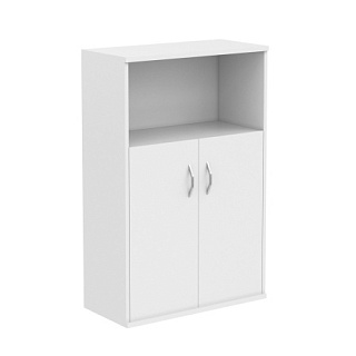 Imago СТ-2.1 Шкаф с глухими малыми дверьми 770х365х1200 Белый