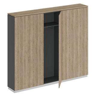 City СИ 316 ДС АР ДС Шкаф гардеробный широкий (240.4x40x203.4)