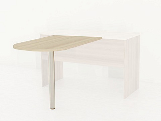 Визит-5 Приставка-брифинг 1000*600*750 Ясень шимо светлый