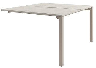 Solution D-403 Бенч-система столов-тандемов на металлокаркасе 1200*1432*750