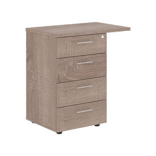 Xten XLC-4D.2А Тумба приставная 700х450х750 Дуб Сонома