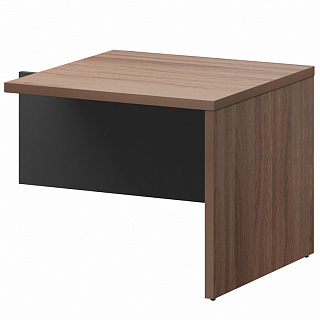 Кортез КZВ-09 Бриф-приставка 900х900х750 Темный шимо/Графит