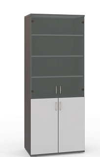 Стратегия S75-01.31 Шкаф для документов 836*435*2175 Серый