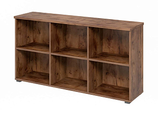 Lemo L-68 Тумба приставная к двум столам 1419х376х750 Таксония шоколадная