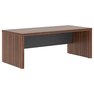 Zenn ZST 209 Стол руководителя 2000х900х750 Орех Даллас/Антрацит