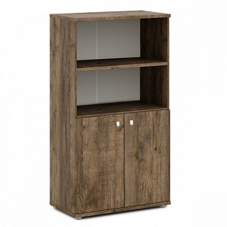 Vasanta V-663 Шкаф полуоткрытый 820*440*1490 Дуб Самдал