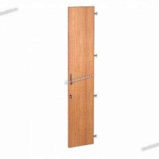 61.66 Дверь ЛДСП 5 секций с замком прав 370х1970 Ольха