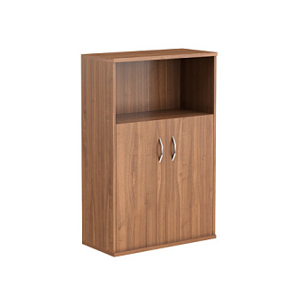 Imago СТ-2.1 Шкаф с глухими малыми дверьми 770х365х1200 Орех французский