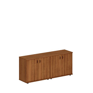 Престиж Исп.08 Шкаф комбинированный низкий (закрытый + закрытый) (175x46x75) Темный орех