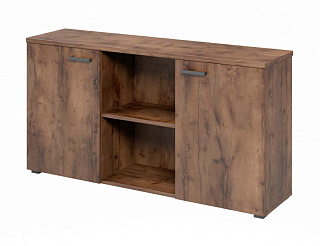 Lemo L-681 Тумба приставная к двум столам 1419х376х750 Таксония шоколадная