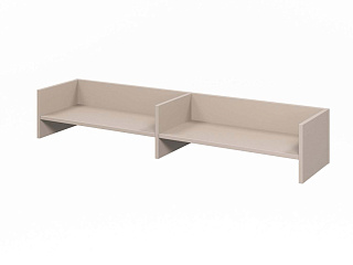 Lemo L-064 Надставка на тумбы 1408х330х244 Кашемир