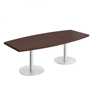 Сosmo КС 142 Стол для переговоров на опорах-колоннах (240x110x76.4) Венге виктория