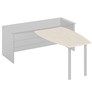 Vasanta V-891 Брифинг 1400*870*25 Дуб Кобург