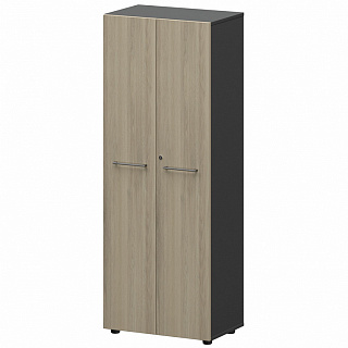Кортез KZS-46 Шкаф для одежды 598х380х1595 Кронберг/Графит