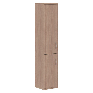 Imago СУ-1.3 Л/Пр Шкаф колонка с глухой средней и малой дверьми 406х365х1975 Ясень шимо