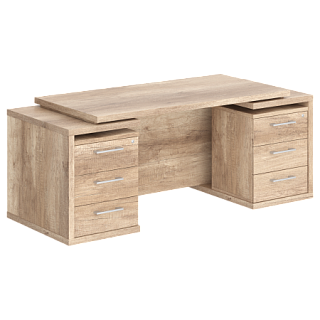 Torr-Z TDT 197.А Стол руководителя 1900х750х750/696 Дуб Каньон Z