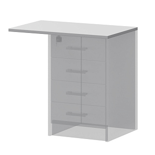 Арго А-706 (А-706+фурн.) Крышка 730x450x22  Белый