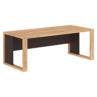 Alto AST 209 Стол руководителя 2000х900х750 Дуб Бофорд/Венге Магия