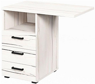 Lemo L-233 Тумба приставная 820х526х750 Таксония айвори