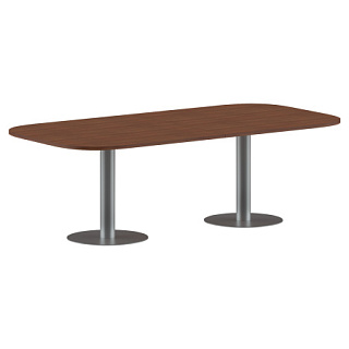 Imago ПРГ-8 Конференц-стол на 6-8 человек 2400х1200х750 Орех французский