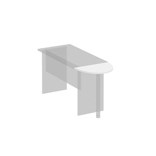 Комфорт К.201 БП Приставка к столу без опоры (60x40x2.5)