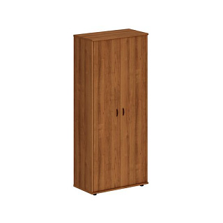 Престиж Исп.34 Шкаф закрытый высокий (89x46x203) Темный орех