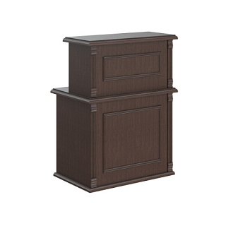 Raut RMS 090 Стойка ресепшен 900х600х1200 Венге Магия