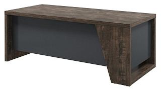 Торстон T-120 пр Стол руководителя прямой 2000*900*750 Дуб Бунратти/Антрацит 