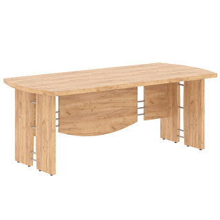 Born B 101 Стол руководителя 2000х900х750 Дуб Бофорд