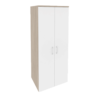 Onix O.GB-2 Гардероб широкий глубокий 800*600*1977 Дуб Аттик/Белый Бриллиант