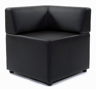 CHAIRMAN ОПТИМА Угловой модуль 650х650х700 Экокожа EUROLINE, рогожка TWIST