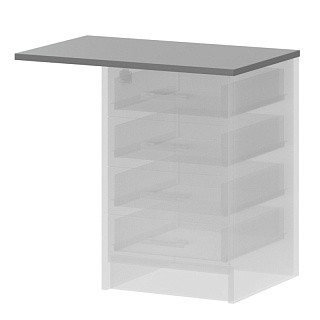 Арго А-706 (А-706+фурн.) Крышка 730x450x22  Серый